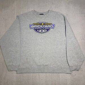 Vintage Brickyard Authentics Sweatshirt Men’s Large Gray Crewneck Pullover